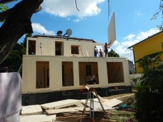 Haus WK Aufbau
